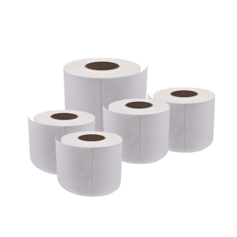 White Paper Sticker Label Roll
