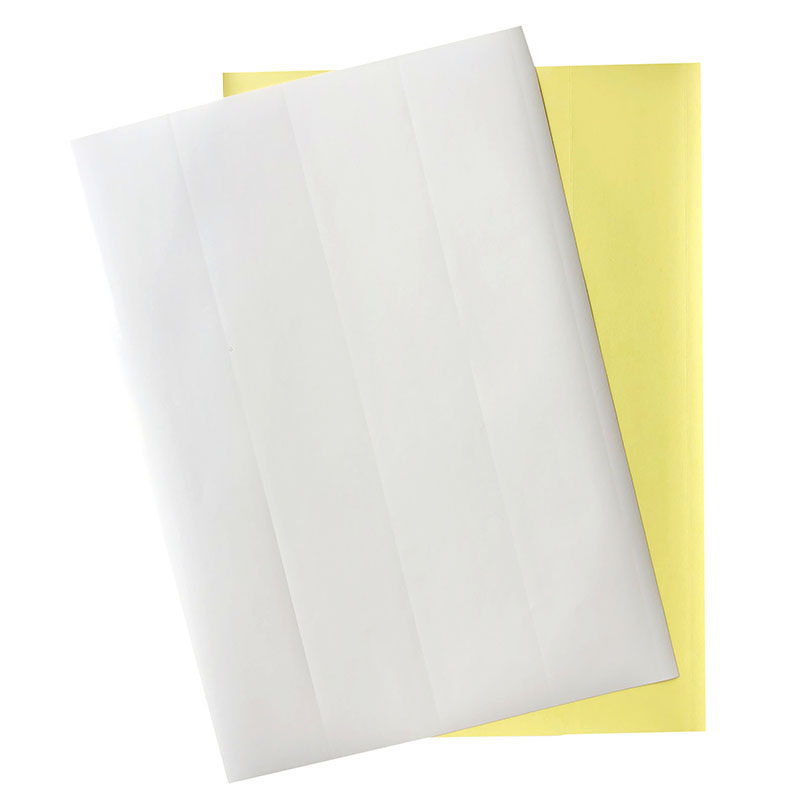 Self Adhesive Cast Coated Label Glossy Blank White Sticker Paper Sheet A3 A4 For Printing